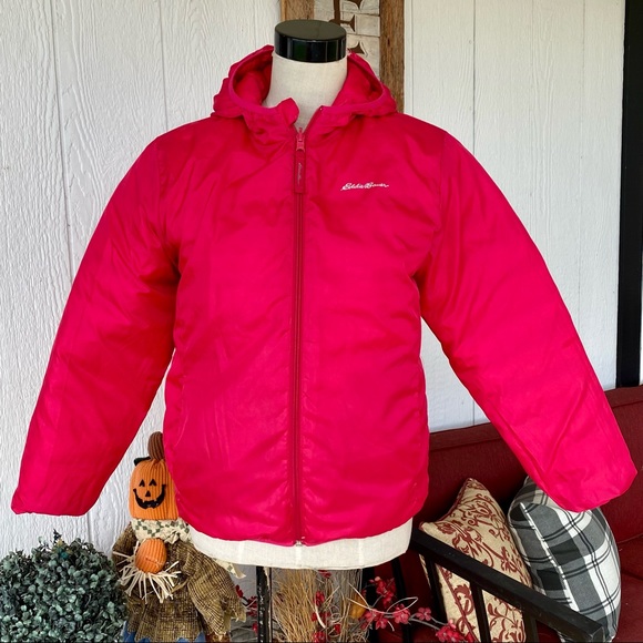 Eddie Bauer Jackets & Coats Girls Eddie Bauer Reversible Ombre Down